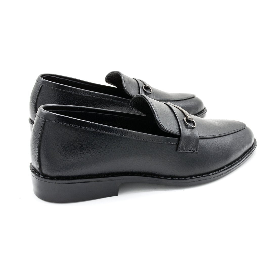 Elite Black Leather Loafer