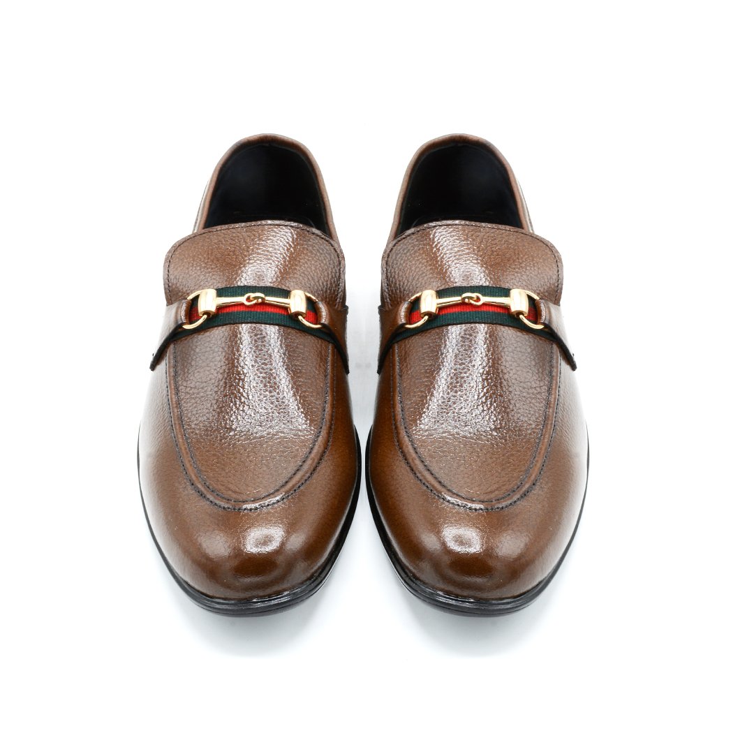 Bold Stride Brown Loafers