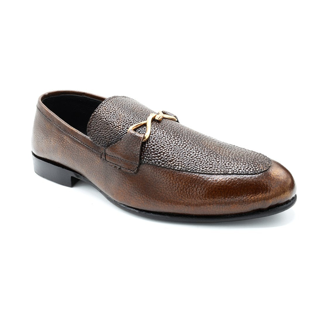 Men’s Classic Brown Leather Loafers