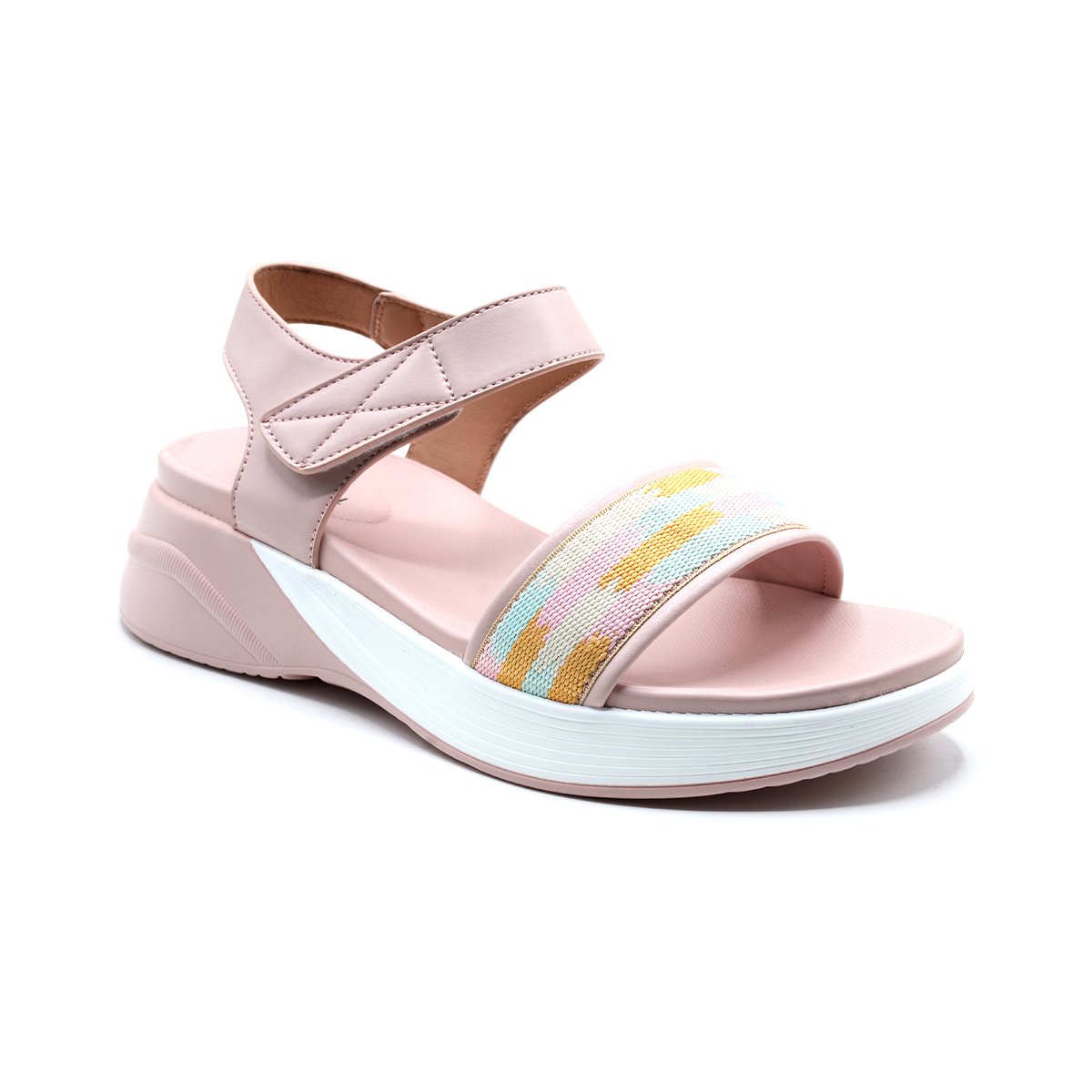 Blush Breeze Wedge Sandal