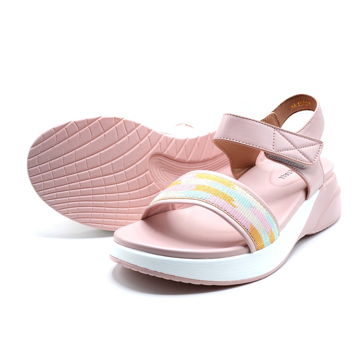 Blush Breeze Wedge Sandal