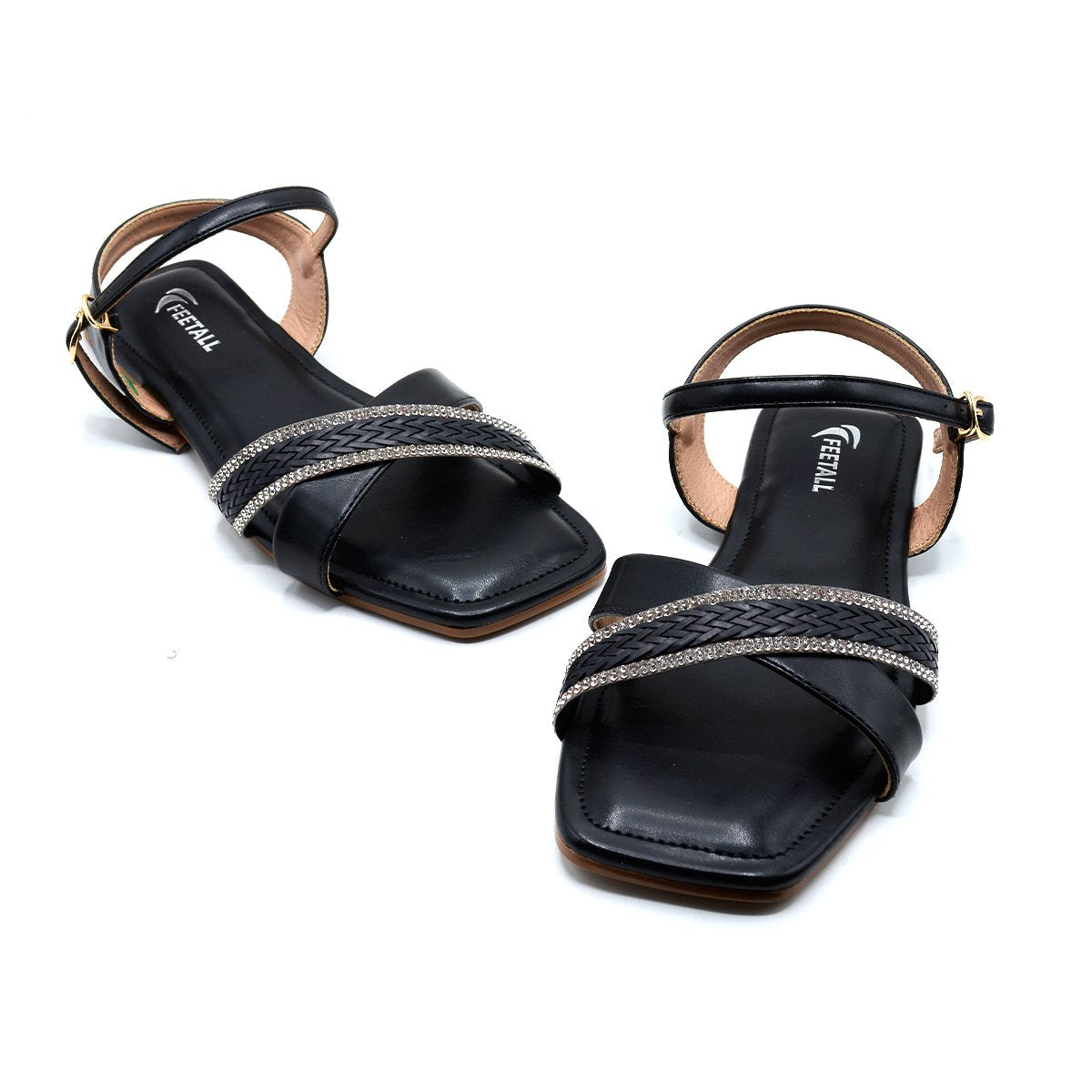 Black Elegance Women Sandals