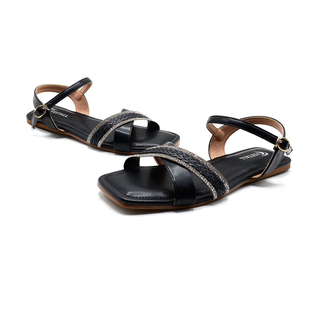 Black Elegance Women Sandals