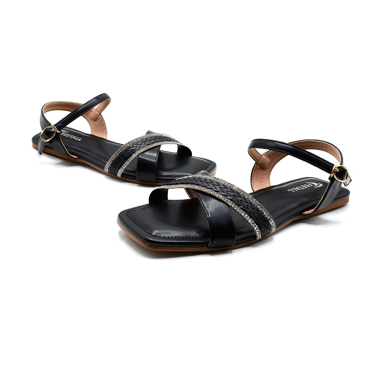 Black Elegance Women Sandals